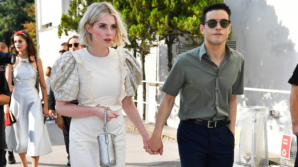 Rami Malek and Lucy Boynton are bossing couple dressing